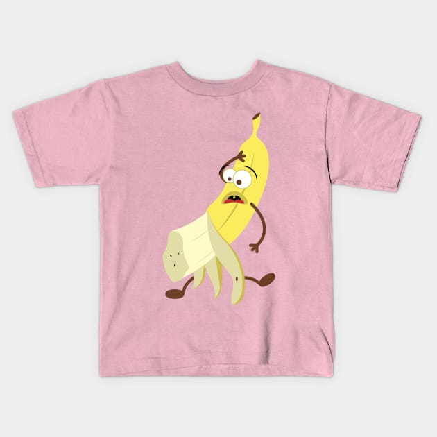 Banana Kids T-Shirt by Tooniefied